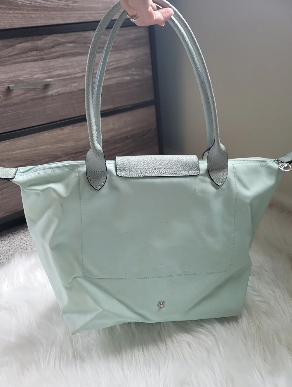 Lobgchamp Blue Tote L Bag - Picture 2 of 13